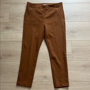 Calvin Klein Brown Pull On Pants Size 12